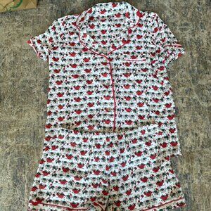 Roller Rabbit Holiday Elephant Polo PJ Set